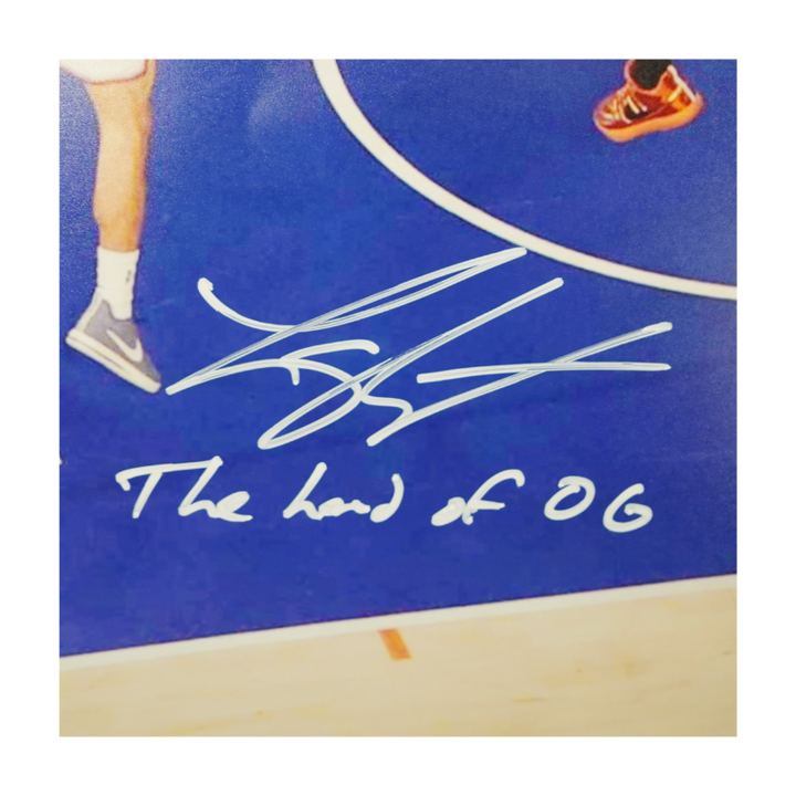 Landry Shamet New York Knicks Autographed Inscribed The Hand of OG 16x20 Photo CX Auth