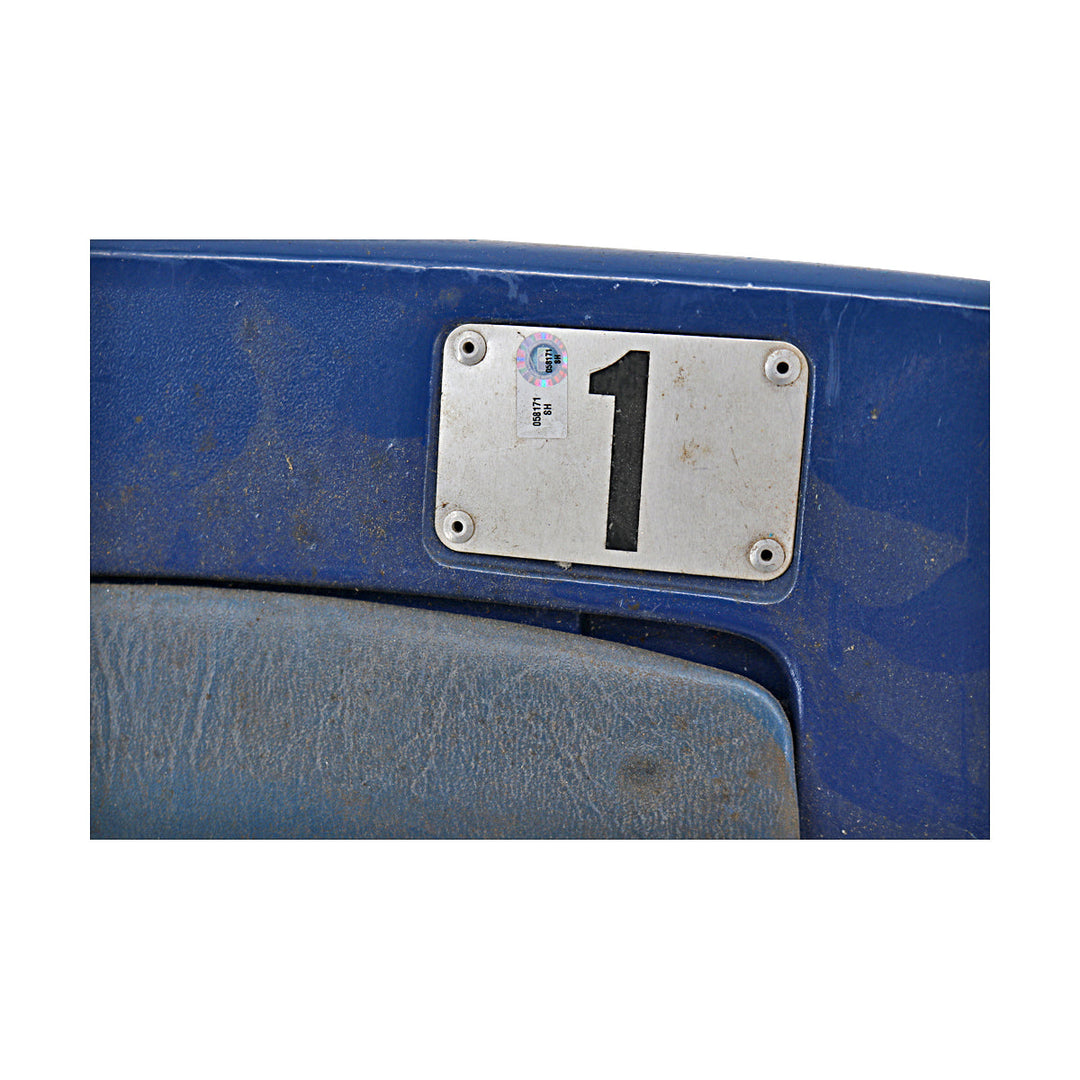 Shea Stadium Box Seat Padded Seatback #2 MLB Auth-1