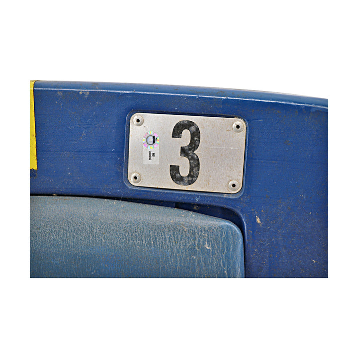 Shea Stadium Box Seat Padded Seatback #3 MLB Auth-1