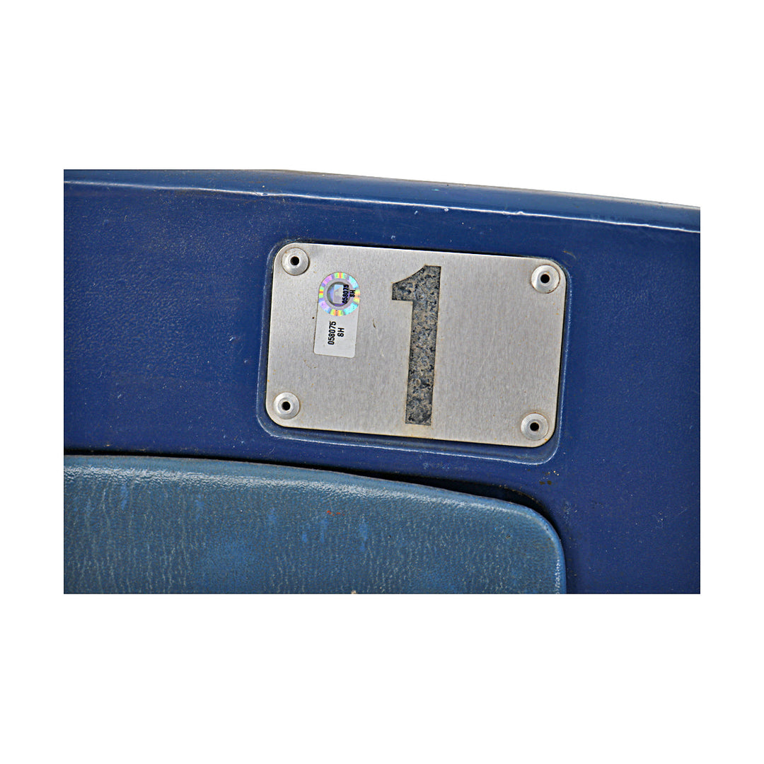 Shea Stadium Box Seat Padded Seatback #1 MLB Auth-2