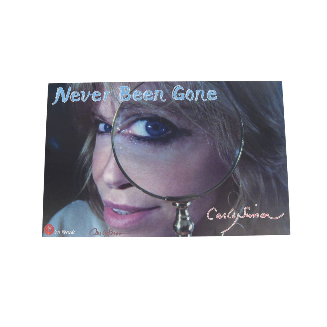 Carly Simon Autographed Foam Mounted 11" x 17" Never Been Gone Poster