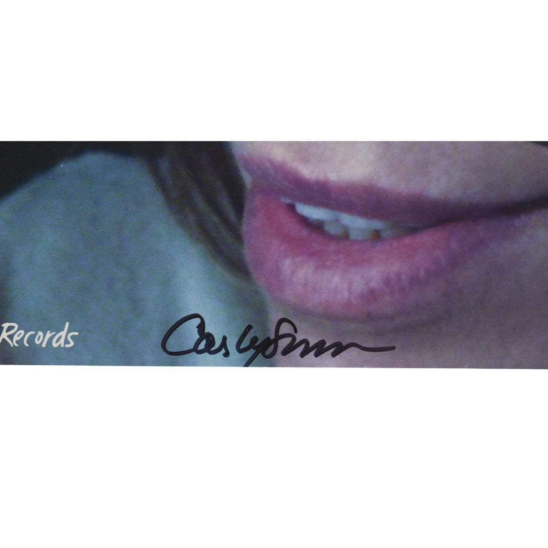 Carly Simon Autographed Foam Mounted 11" x 17" Never Been Gone Poster