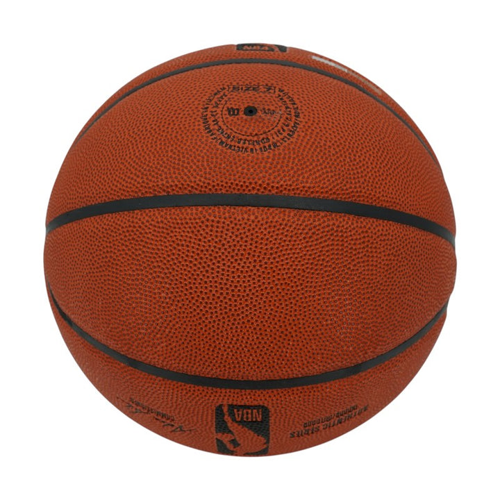 Spike Lee New York Knicks Autographed Inscribed Champs Wilson NBA Basketball CX Auth