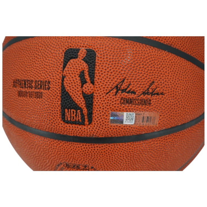 Spike Lee New York Knicks Autographed Inscribed Champs Wilson NBA Basketball CX Auth