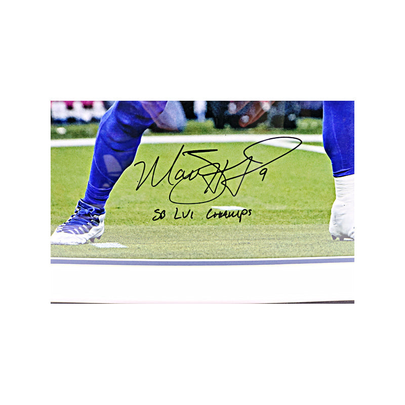 Matthew Stafford Los Angeles Rams Autographed Signed Inscribed 16x20 Framed Photo (Fanatics Auth)