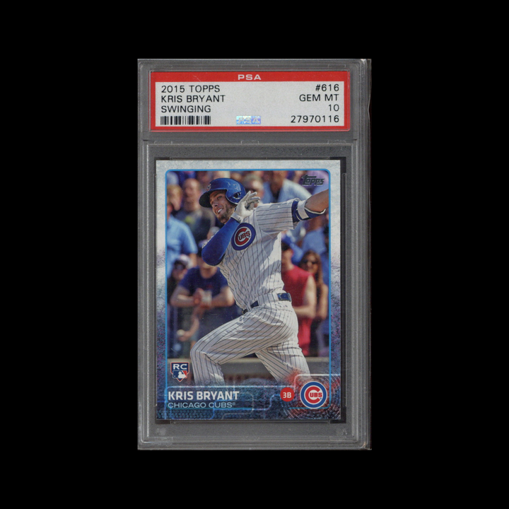 2015 Topps Baseball Complete Set Rookie Variation #616: Kris Bryant Base PSA 10 (1)