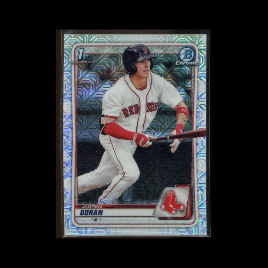2020 Bowman Mega Box Baseball Base Chrome Mojo #BCP-144: Jarren Duran Mojo (1)