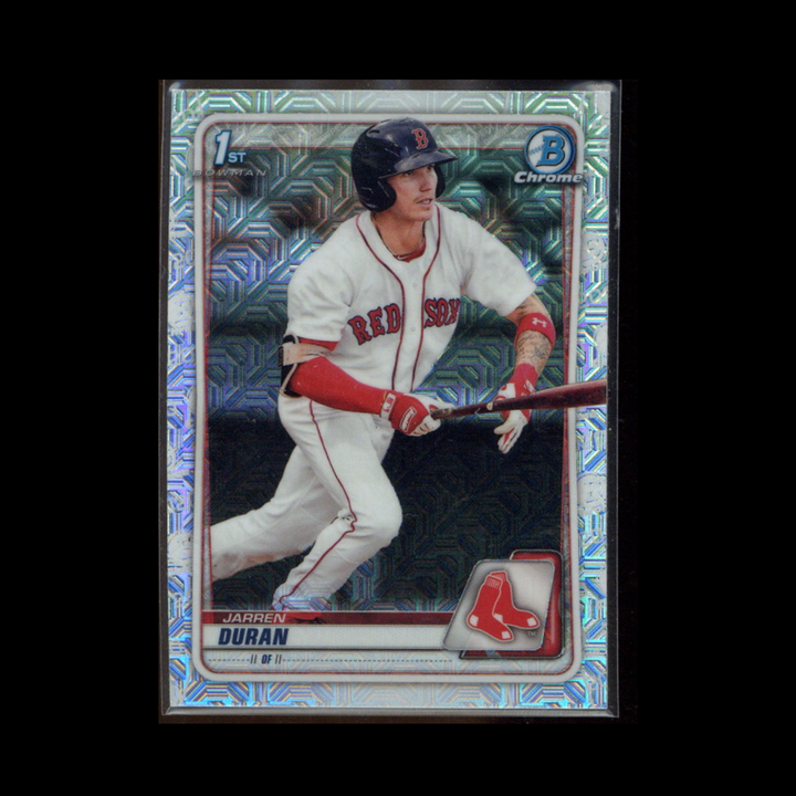 2020 Bowman Mega Box Baseball Base Chrome Mojo #BCP-144: Jarren Duran Mojo (3)