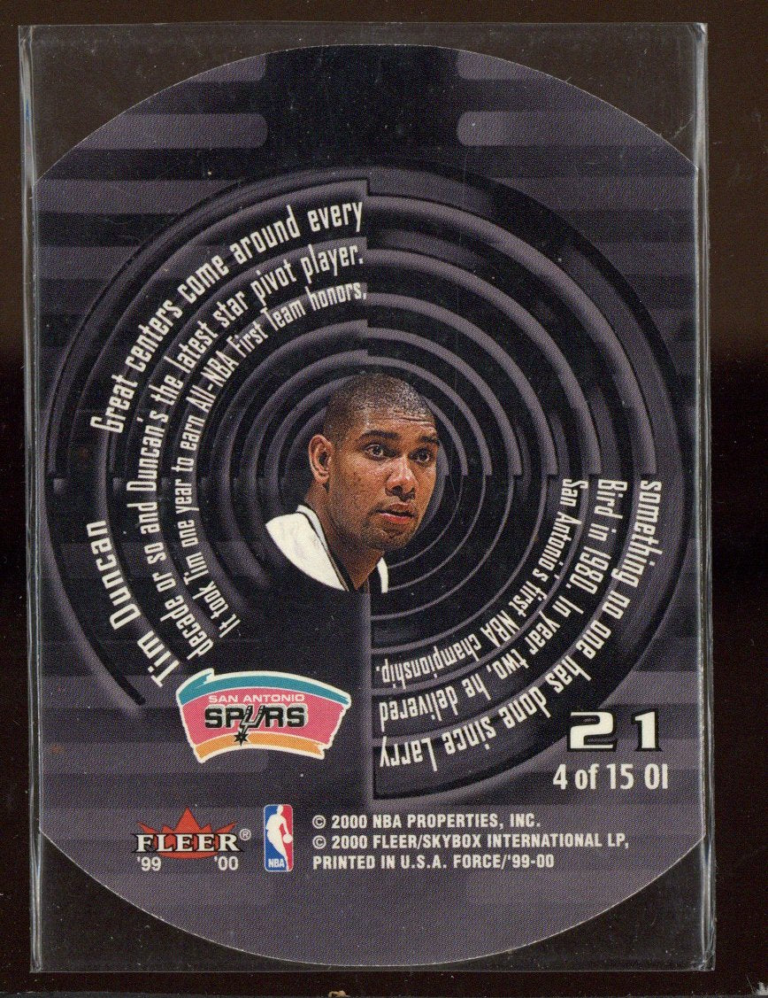 1999 Fleer Force Operation Invasion Tim Duncan #4OI