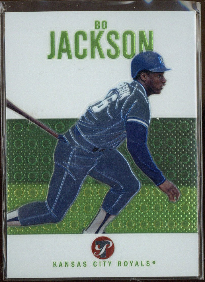 2003 Topps Pristine Bo Jackson #97 Kansas City Royals (5)