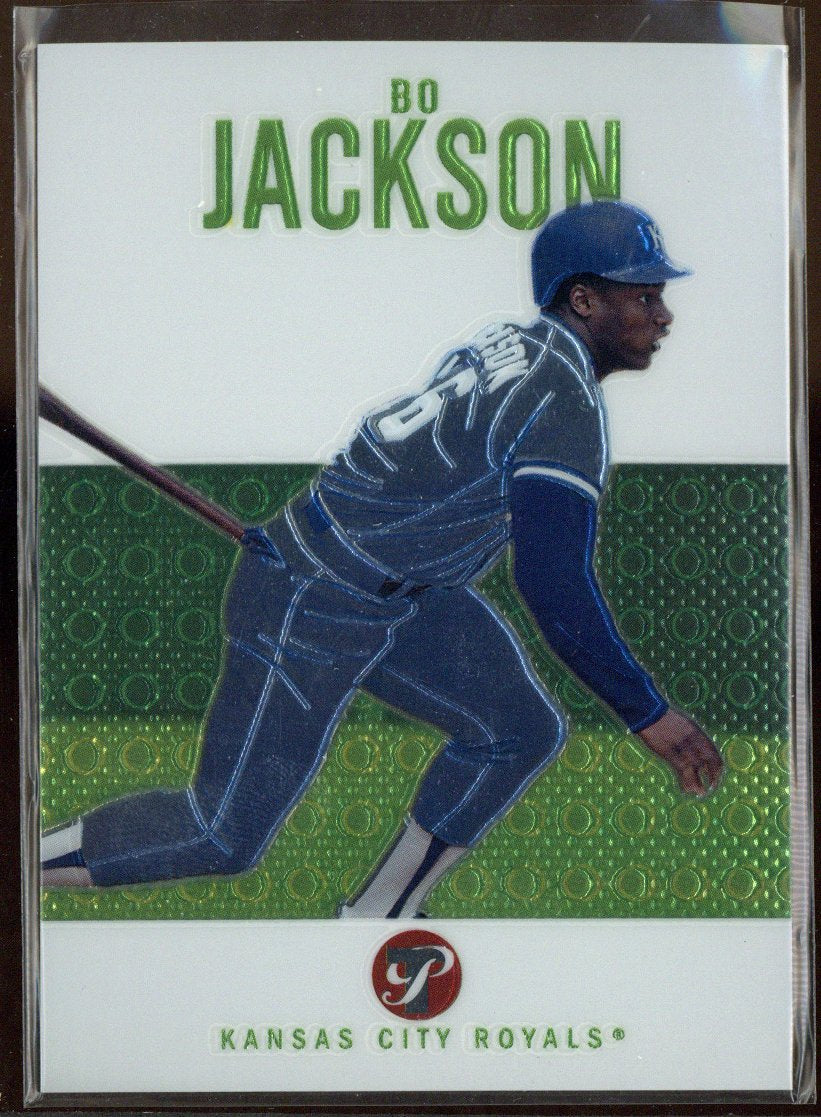 2003 Topps Pristine Bo Jackson #97 Kansas City Royals (6)