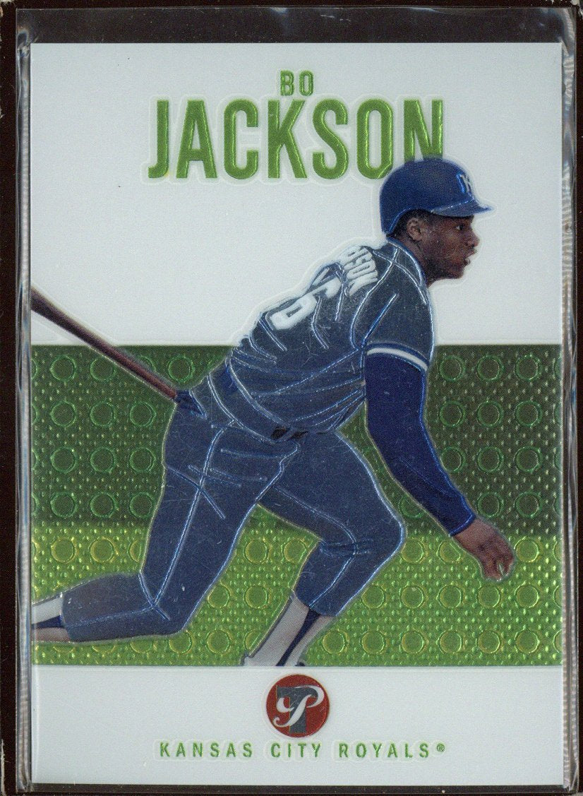 2003 Topps Pristine Bo Jackson #97 Kansas City Royals (8)