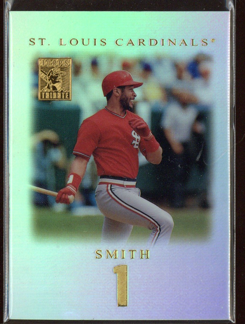 2001 Topps Tribute Ozzie Smith #51 St. Louis Cardinals (2)