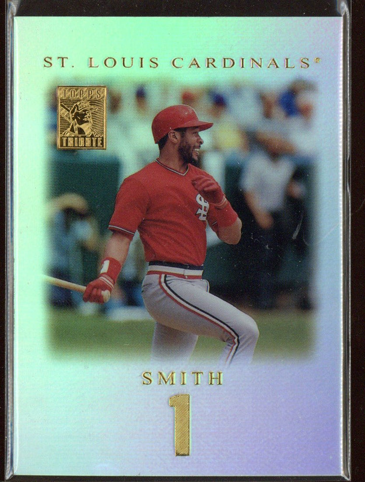 2001 Topps Tribute Ozzie Smith #51 St. Louis Cardinals (2)