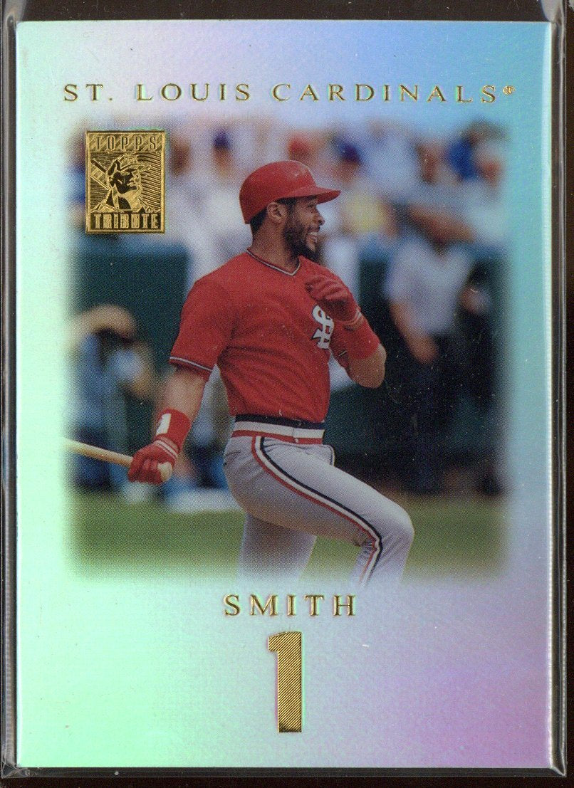 2001 Topps Tribute Ozzie Smith #51 St. Louis Cardinals (4)
