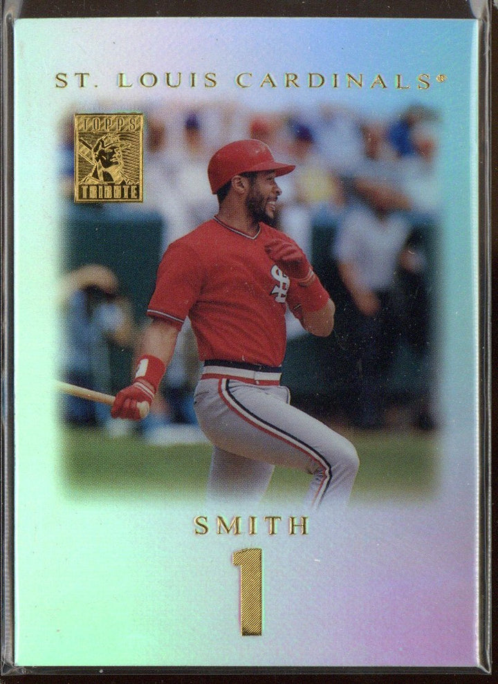 2001 Topps Tribute Ozzie Smith #51 St. Louis Cardinals (4)