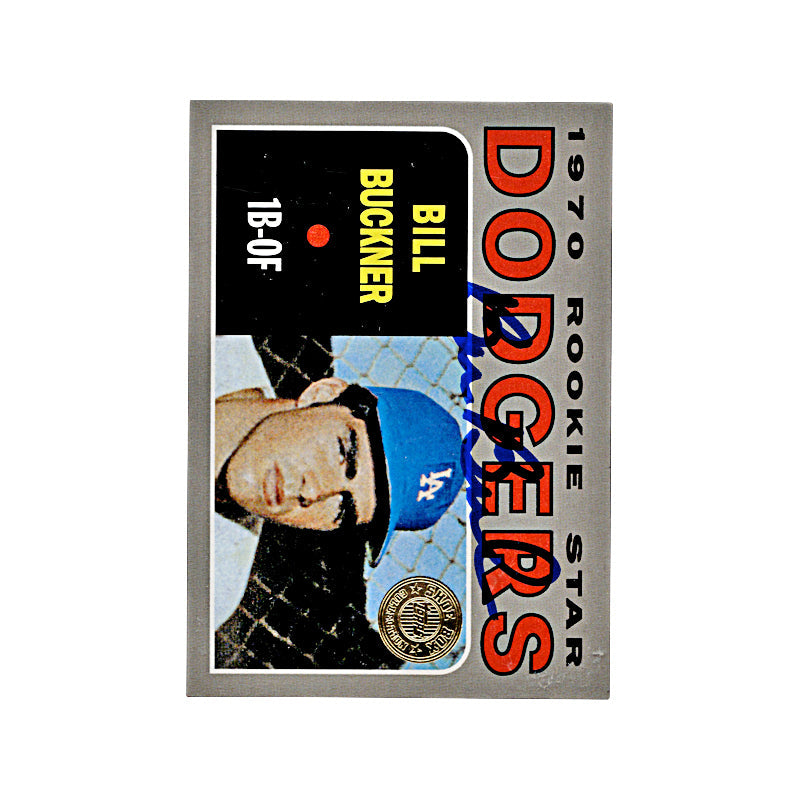 2003 Topps All-Time Fan Favorites Bill Buckner 1970 Autograph Auto Signed