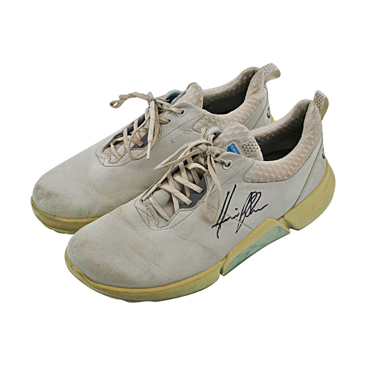 Henrik Stensen Team Majesticks Autographed Match Used Ecco Golf Shoes