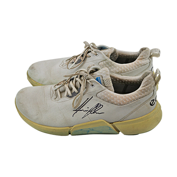 Henrik Stensen Team Majesticks Autographed Match Used Ecco Golf Shoes
