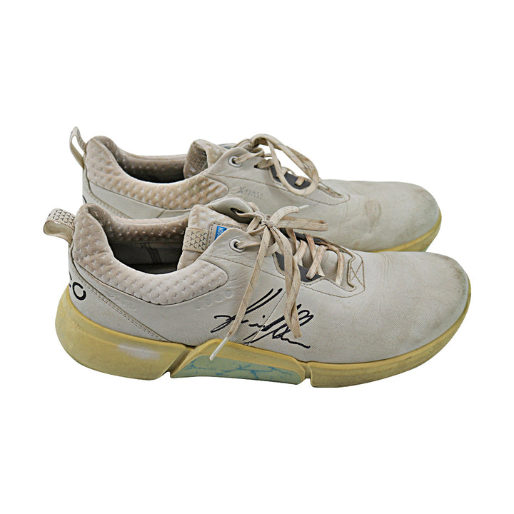 Henrik Stensen Team Majesticks Autographed Match Used Ecco Golf Shoes