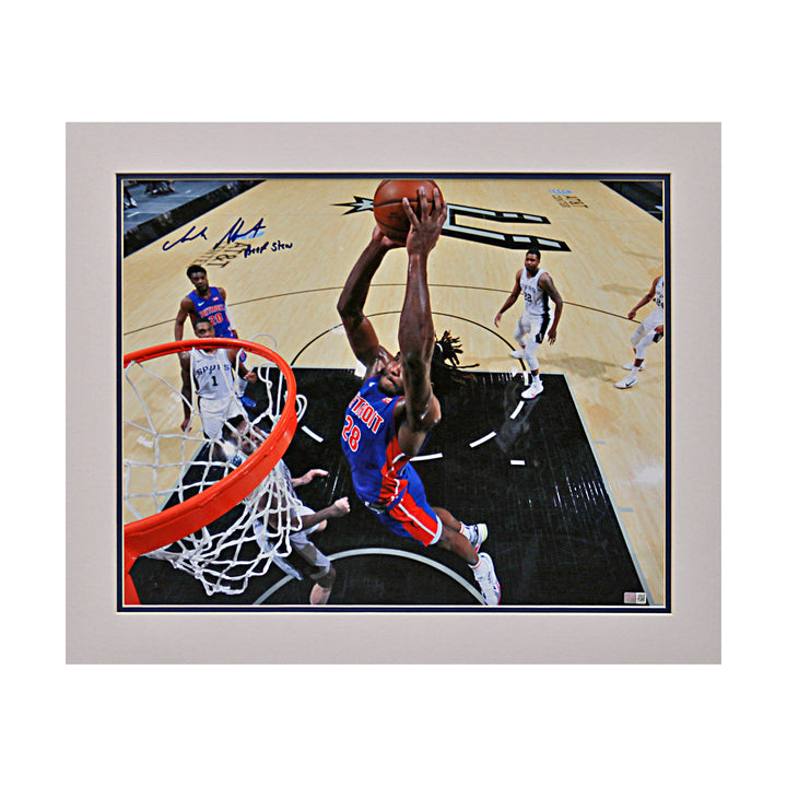 Isaiah Stewart Detroit Pistons Autographed Signed Inscribed Matted 16x20 Photo (CX Auth)