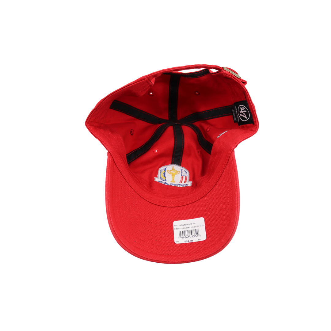 Keegan Bradley Autographed St. John's University Ryder Cup Red Hat St. John LOA