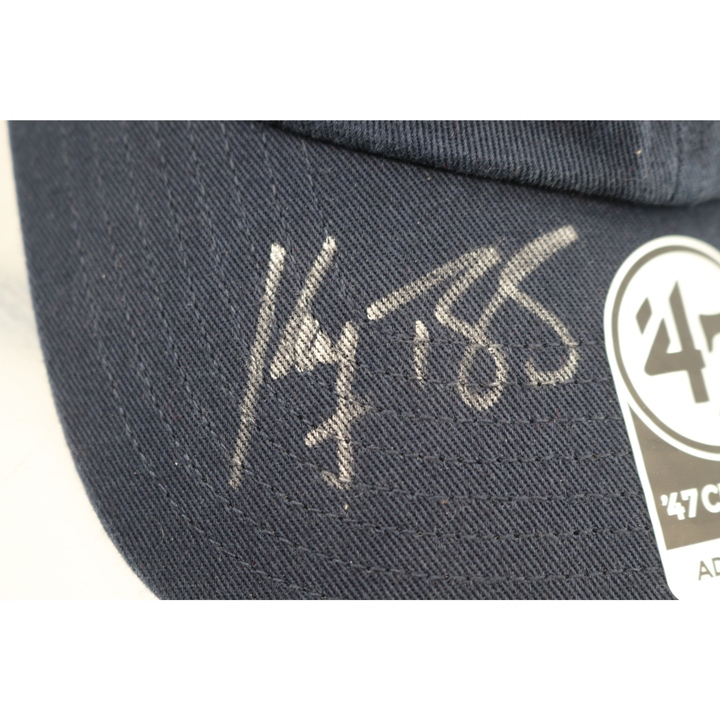 Keegan Bradley Autographed St. John's University Ryder Cup Blue Hat St. John LOA