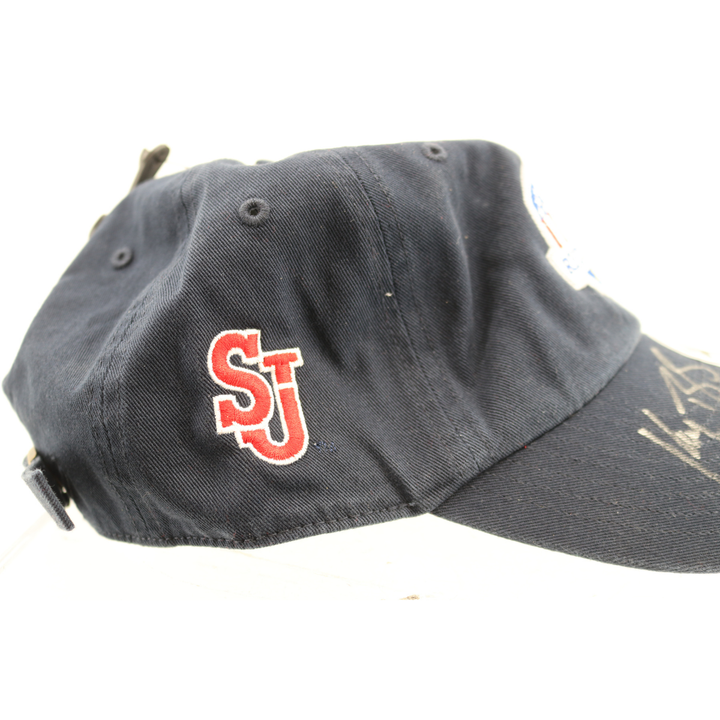 Keegan Bradley Autographed St. John's University Ryder Cup Blue Hat St. John LOA
