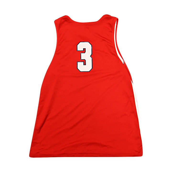 St. John's University Issued Reversible Red/White Practice Jersey #3
