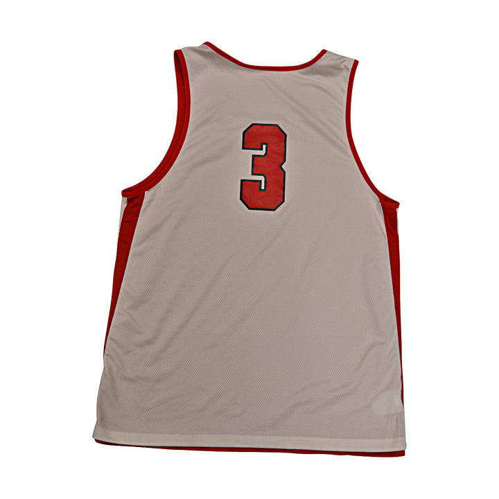 St. John's University Issued Reversible Red/White Practice Jersey #3