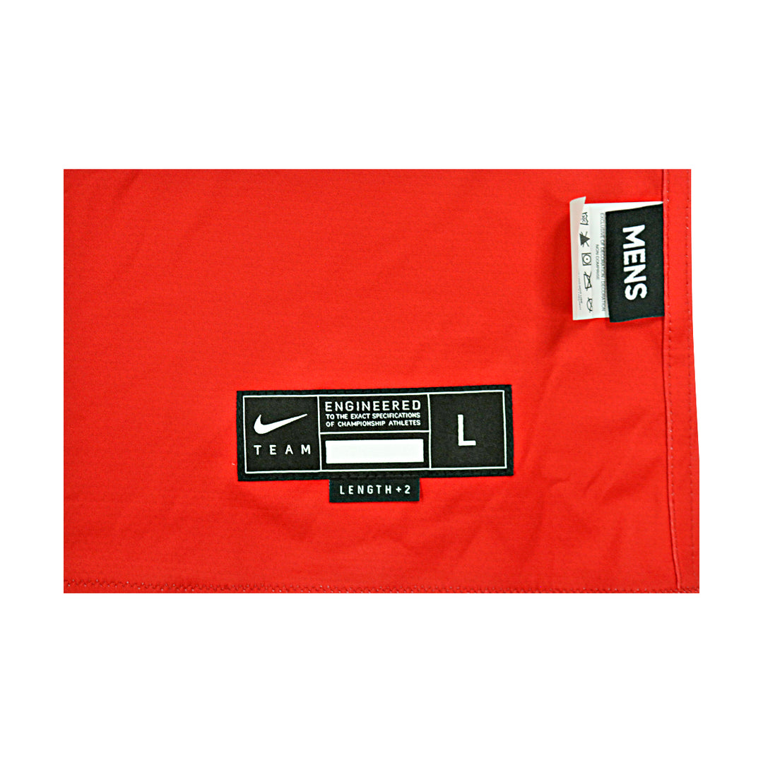 St. John's University Issued Reversible Red/Grey Practice Jersey #35