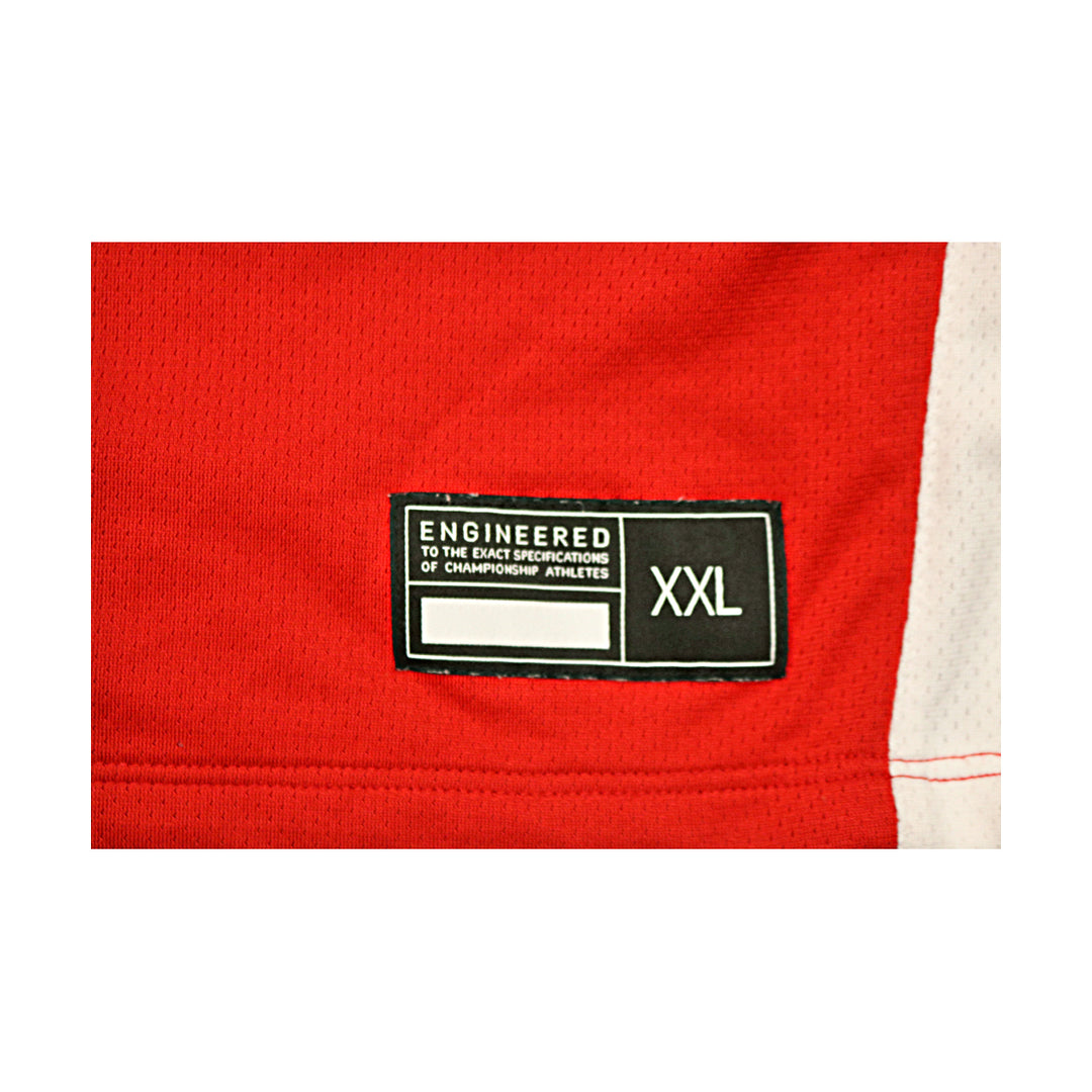 St. John's University Issued Reversible Red/White Practice Jersey #14