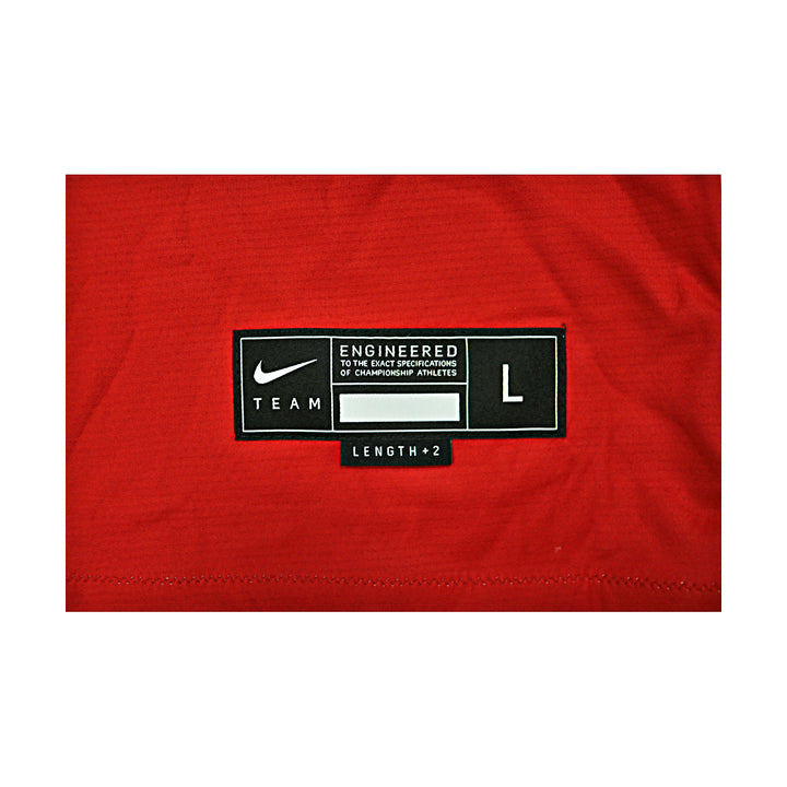 St. John's University Issued Reversible Red/Grey Practice Jersey #0