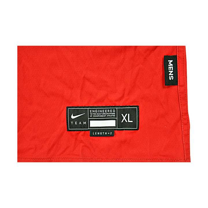 St. John's University Issued Reversible Red/Grey Practice Jersey #0