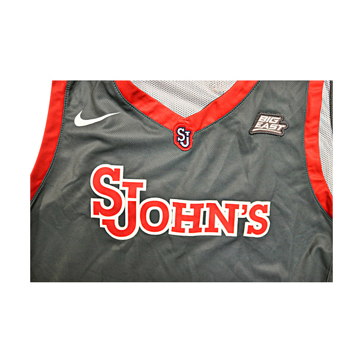 St. John's University Issued Grey Jersey No Number We Are NY's Team Patch