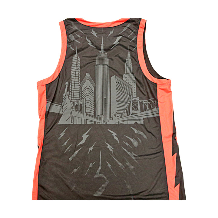 St. John's University Issued Black Jersey w/ NYC Outline on Backside