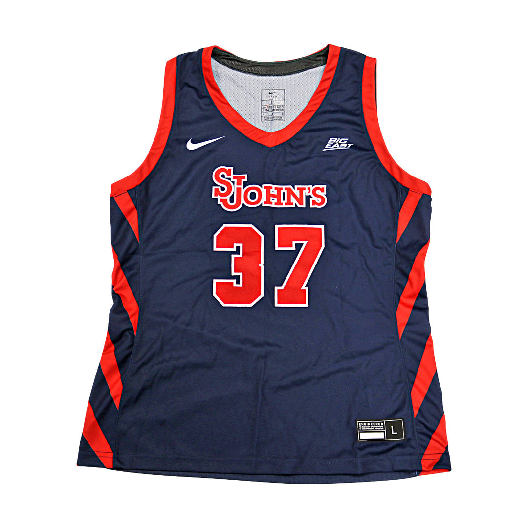 St. John's University Team Issued Navy Jersey #37