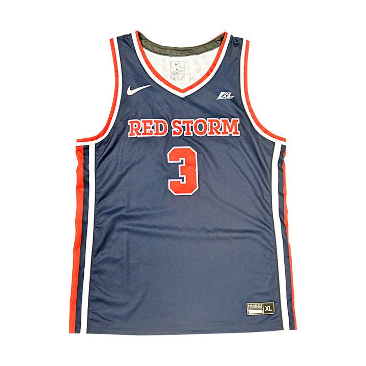 Jordan Dingle St. John's University Team Issued Navy Jersey Size XL