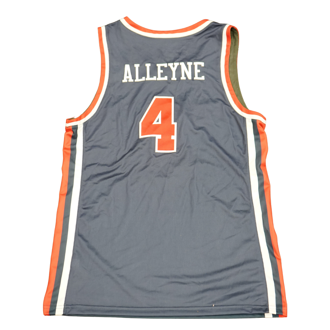 St. John's University 2023-2024 Team Issued Nike Navy Jersey #4 Nahiem Alleyne