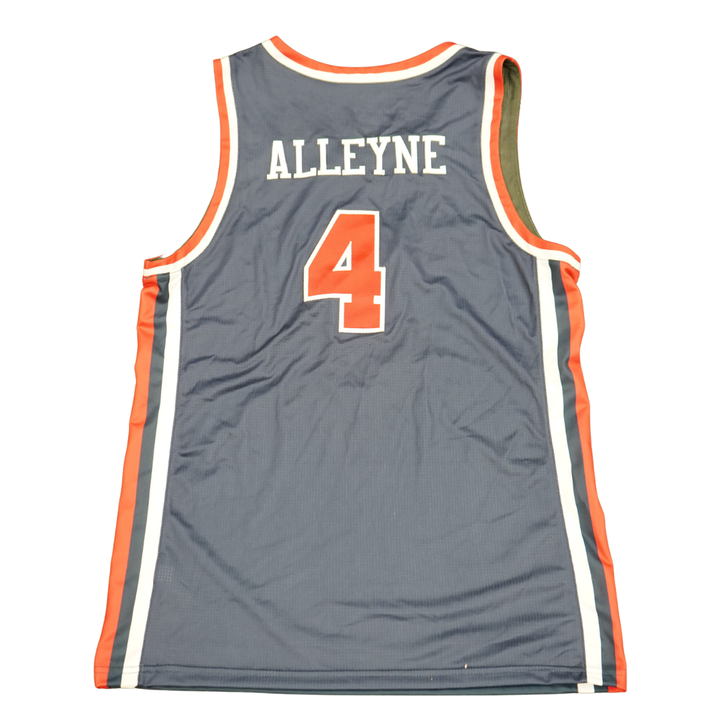 St. John's University 2023-2024 Team Issued Nike Navy Jersey #4 Nahiem Alleyne