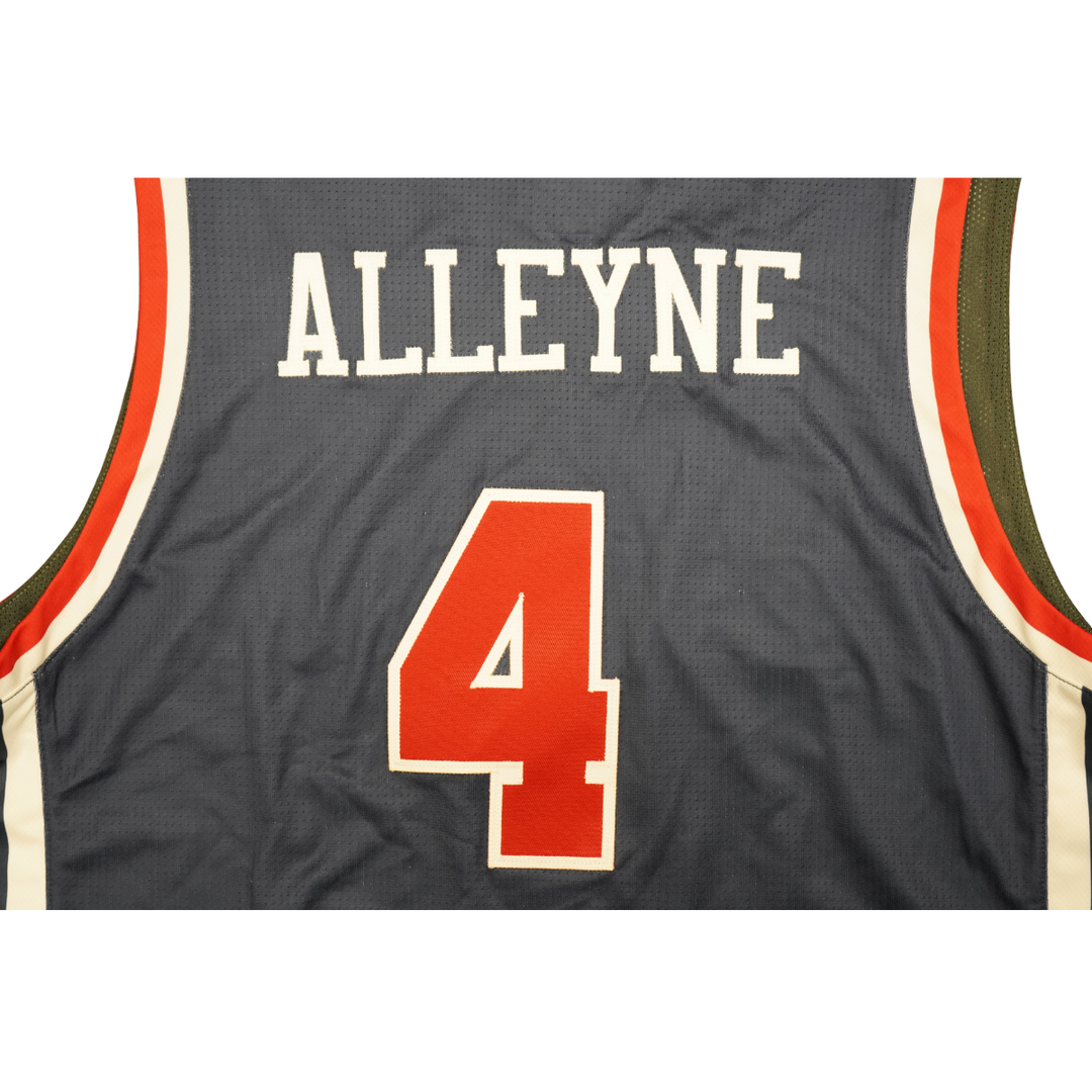 St. John's University 2023-2024 Team Issued Nike Navy Jersey #4 Nahiem Alleyne