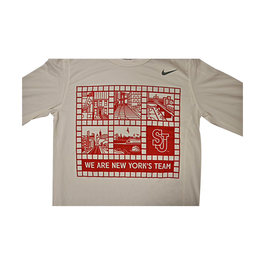 St. John's University We Are New York's Team Long Sleeve T-Shirt #5 Donald