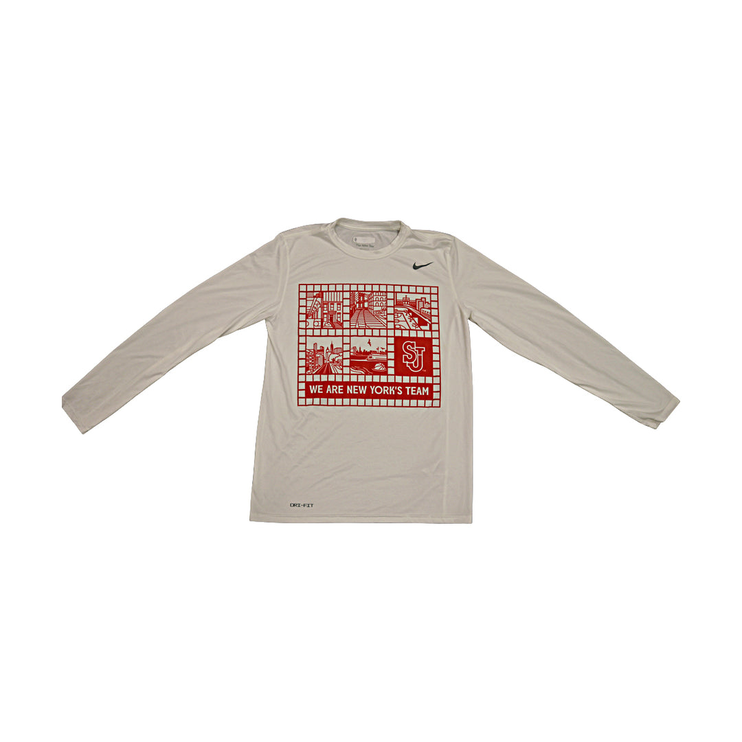 St. John's University We Are New York's Team Long Sleeve T-Shirt #5 Donald