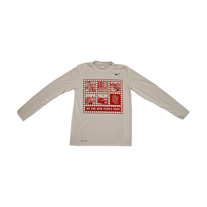 St. John's University We Are New York's Team Long Sleeve T-Shirt #5 Donald