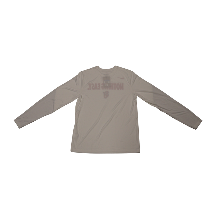 St. John's University Nothing Easy 2025 White Long Sleeve T-Shirt 