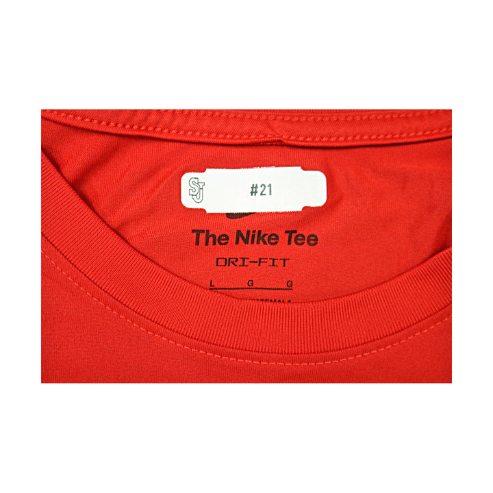 St. John's University Red Storm Red Long Sleeve T-Shirt #21