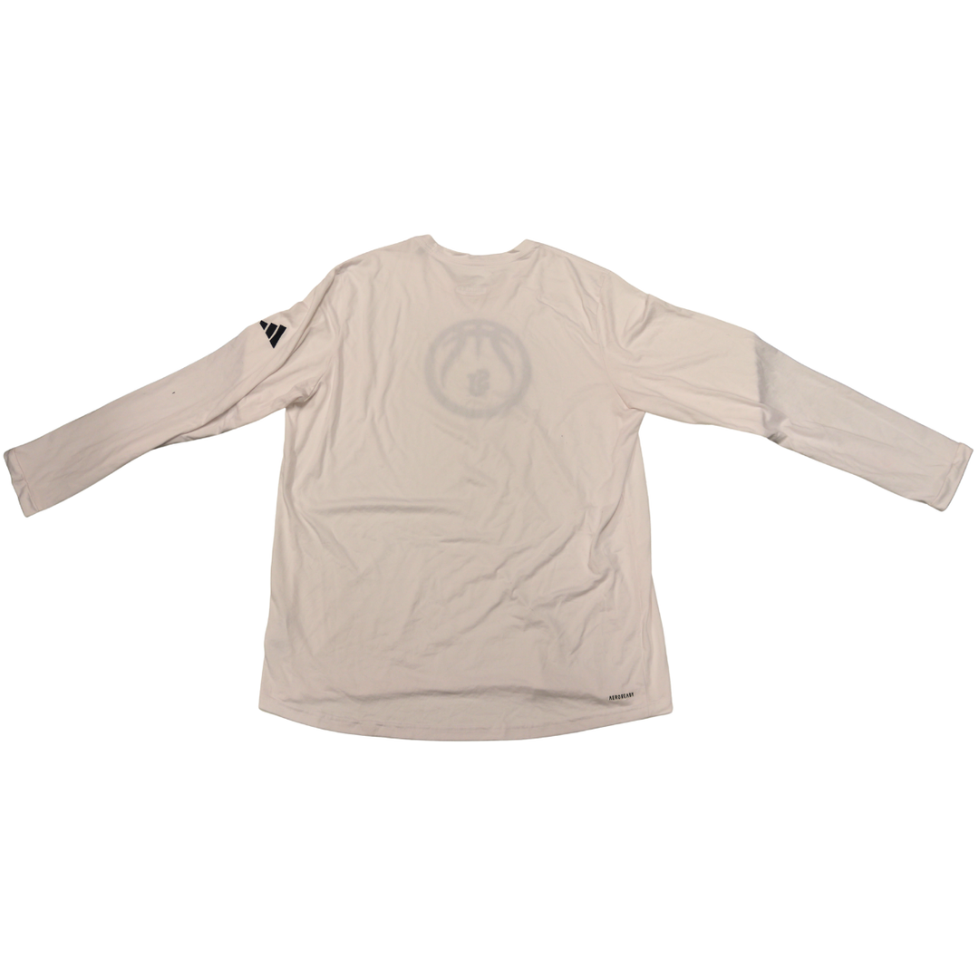 Dillon Mitchell St. John’s University 2025-2026 Game Used White Warm Up Shirt 1/24/26 vs. Xavier Pitino 900th Win Warm Up 