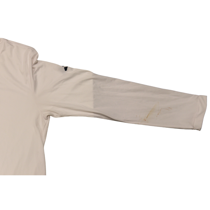 Lefteris Liotopoulos St. John’s University 2025-2026 Game Used White Warm Up Shirt 1/24/26 vs. Xavier Pitino 900th Win Warm Up 