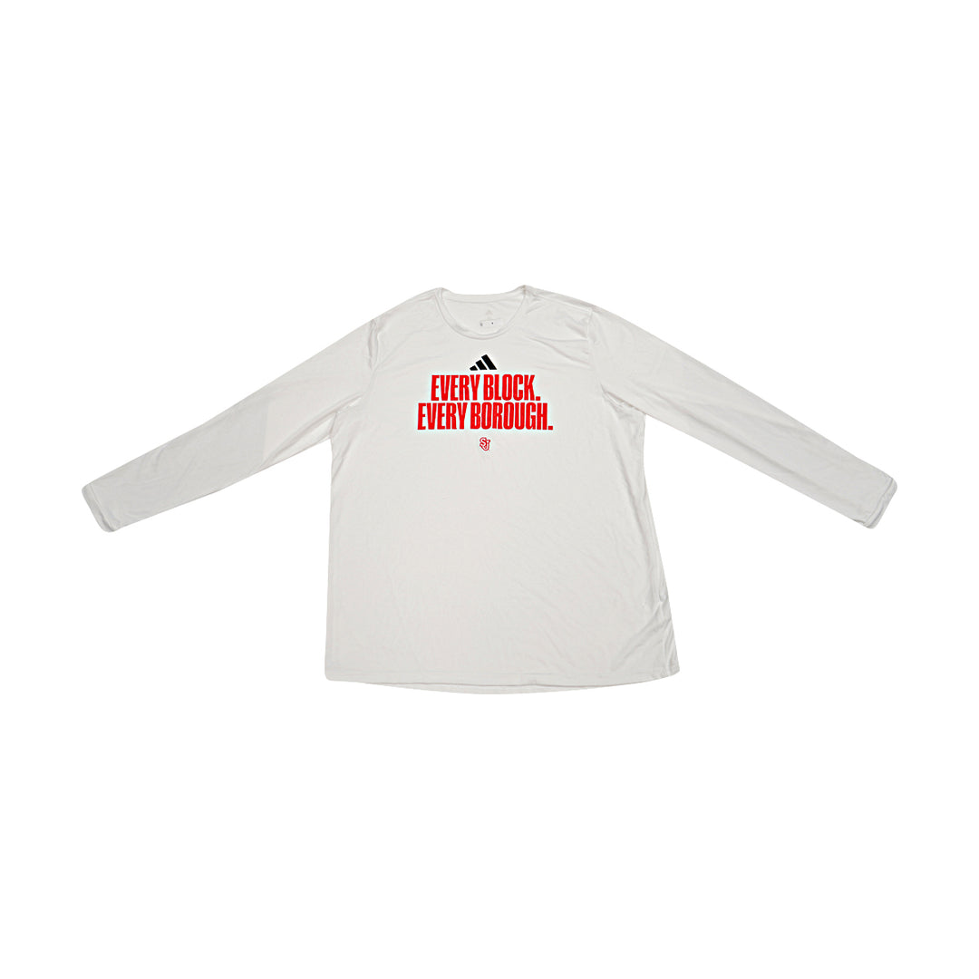 Oziyah Sellers St. John’s University 25-26 Game Used Warm Up Shirt St.Johns LOA