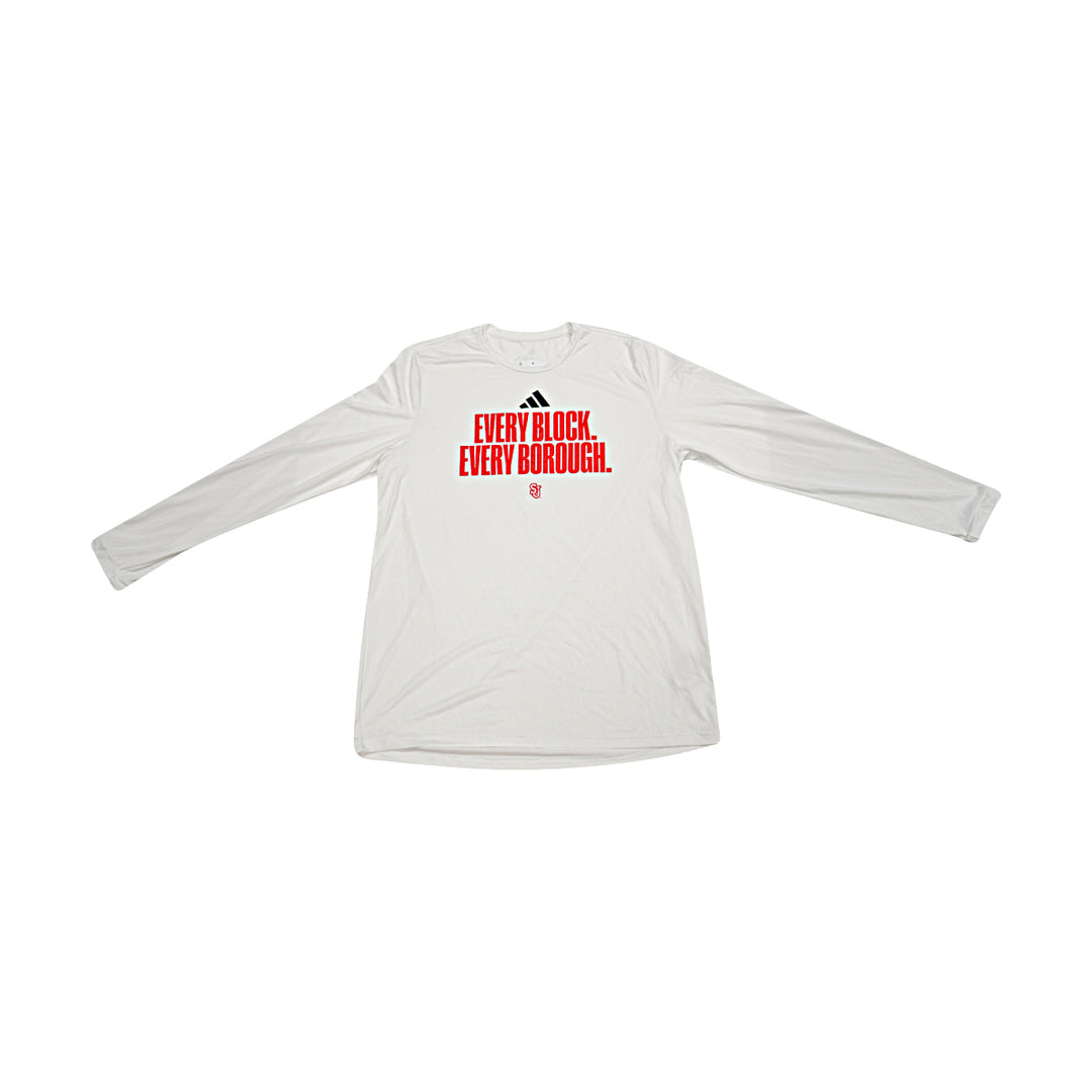 Kelvin Odih St. John’s University 25-26 Game Used Warm Up Shirt St.Johns LOA